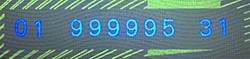sequential number uv ink security point